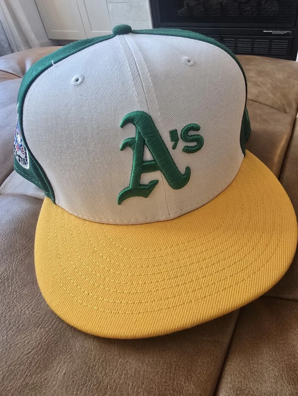 Lot Of 11 Oaklnad Athletics New Era 5950 MLB Baseball Hats Rare  Size 7 7/8